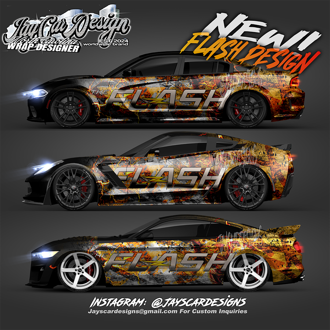 Pre-Made Designs (Decals, Full Wraps, Partial Wraps)