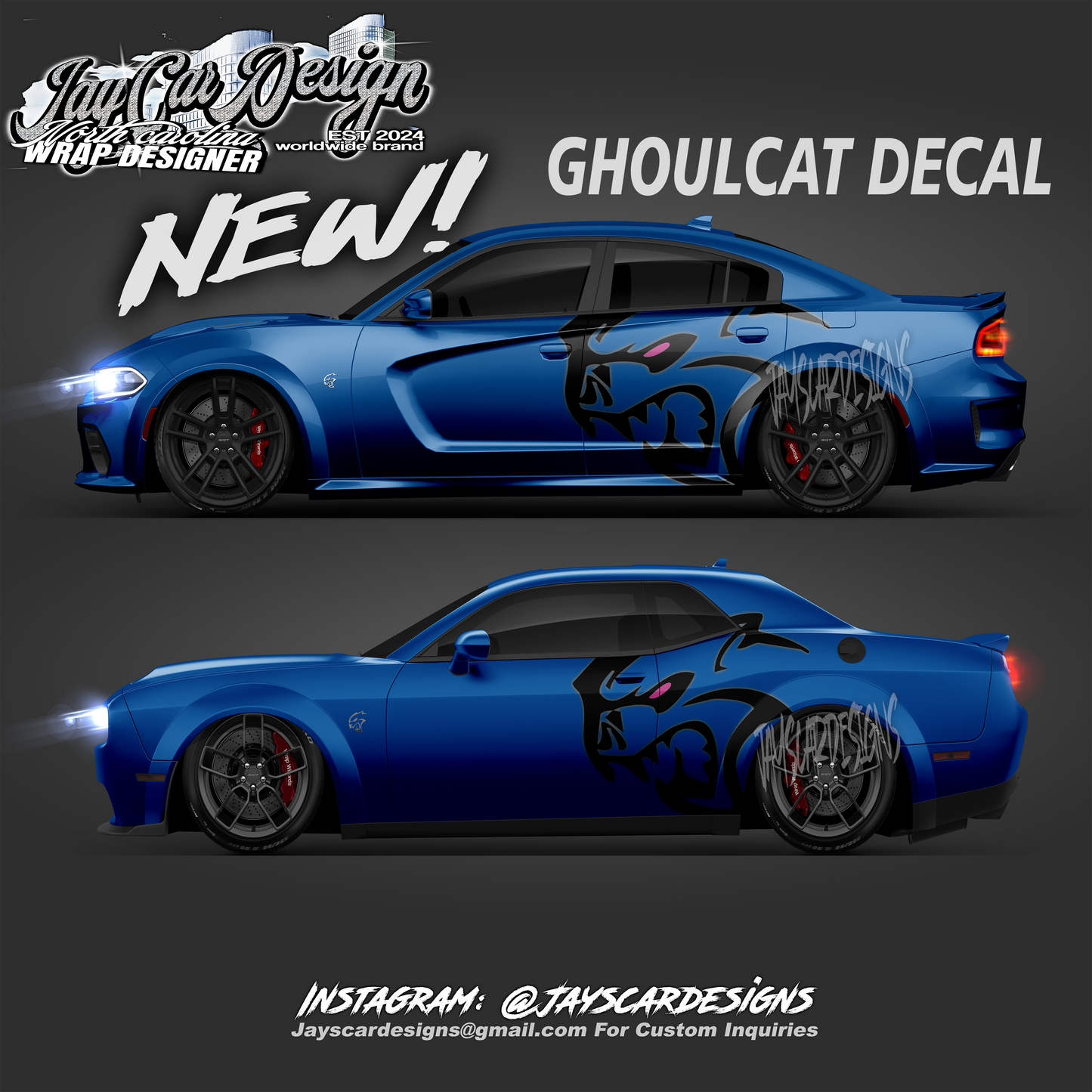 Pre-Made Designs (Decals, Full Wraps, Partial Wraps)