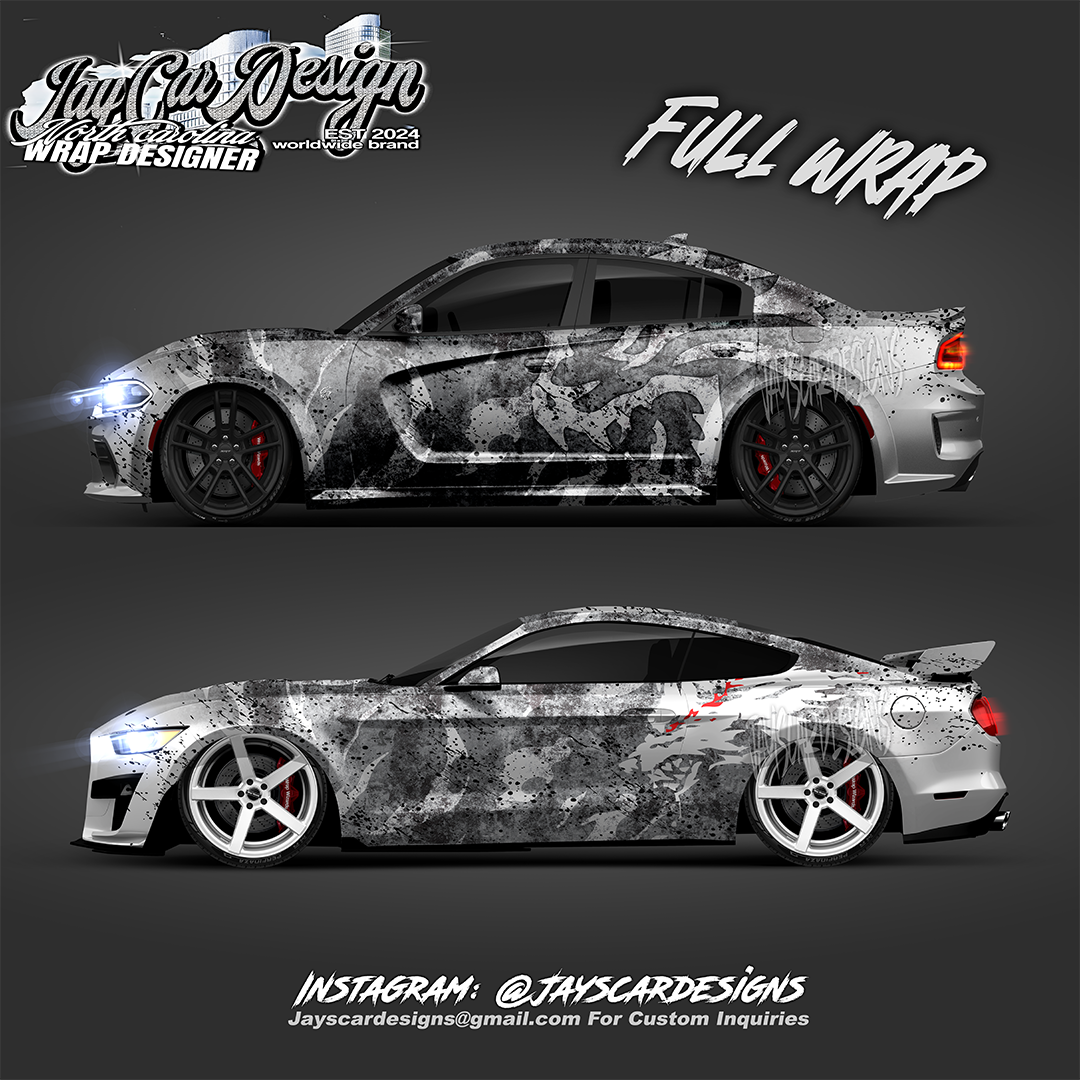 Pre-Made Designs (Decals, Full Wraps, Partial Wraps)
