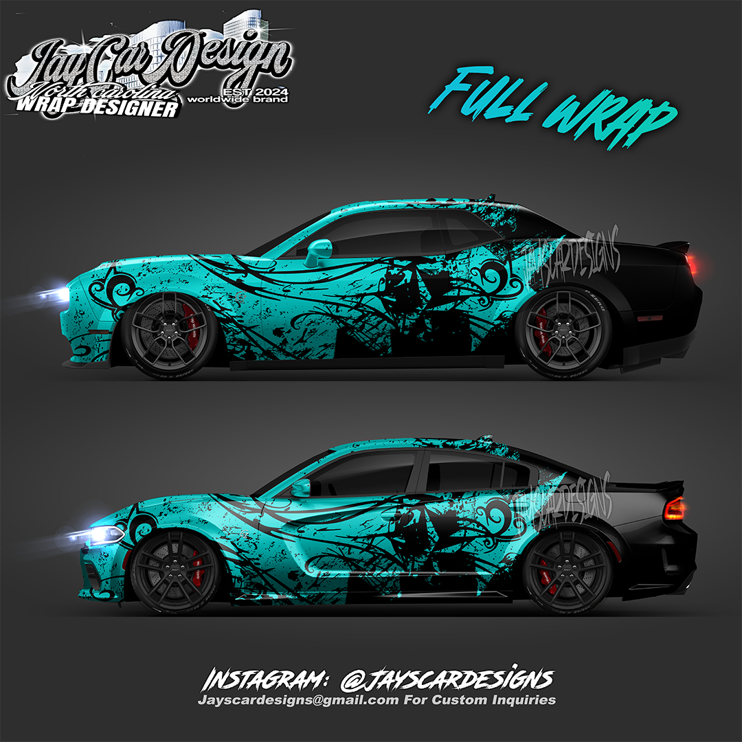 Pre-Made Designs (Decals, Full Wraps, Partial Wraps)